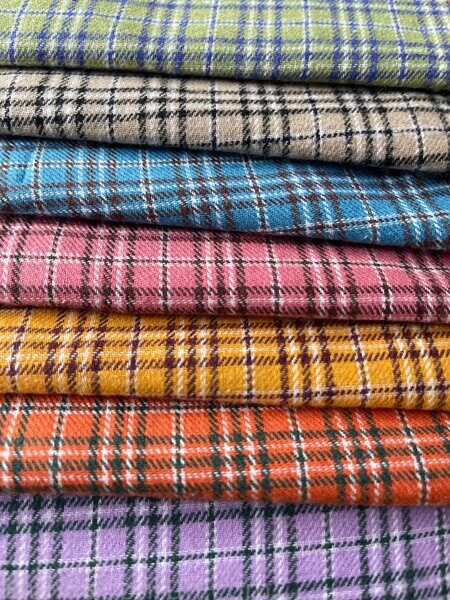 Фланель. Клетка WJ067-49 Коллекция 2002-2023 года